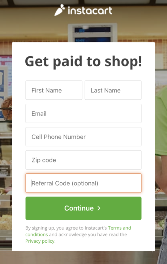 Instacart Referral Code Make Money Referring New Drivers