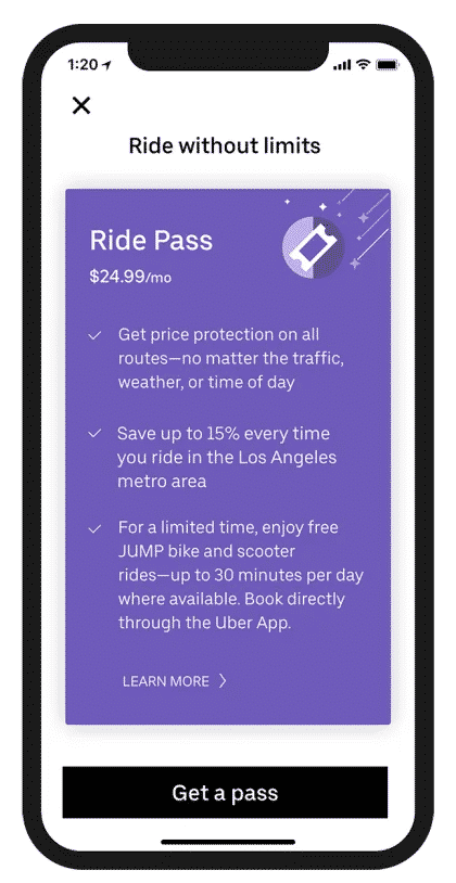 uber ride pass review