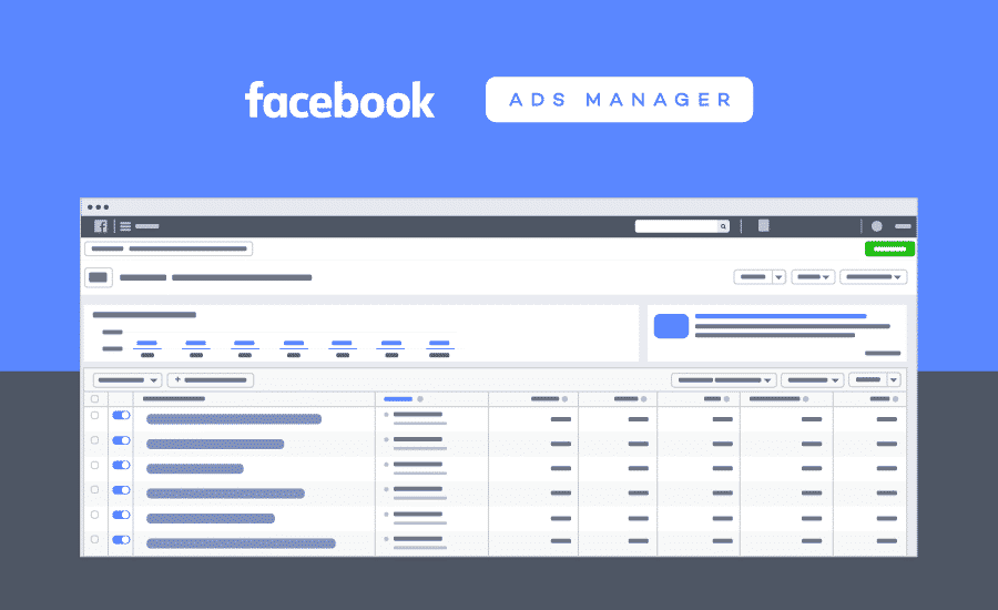 Facebook Ads manager