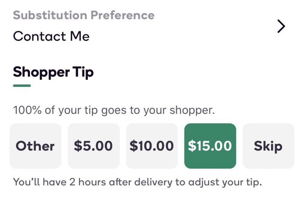 shipt tipping